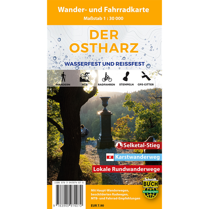 Der Ostharz – wetterfest 1:30.000
