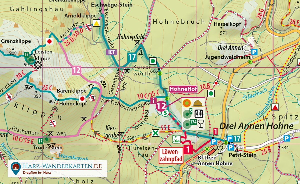 Der Brocken – standard 1:30.000