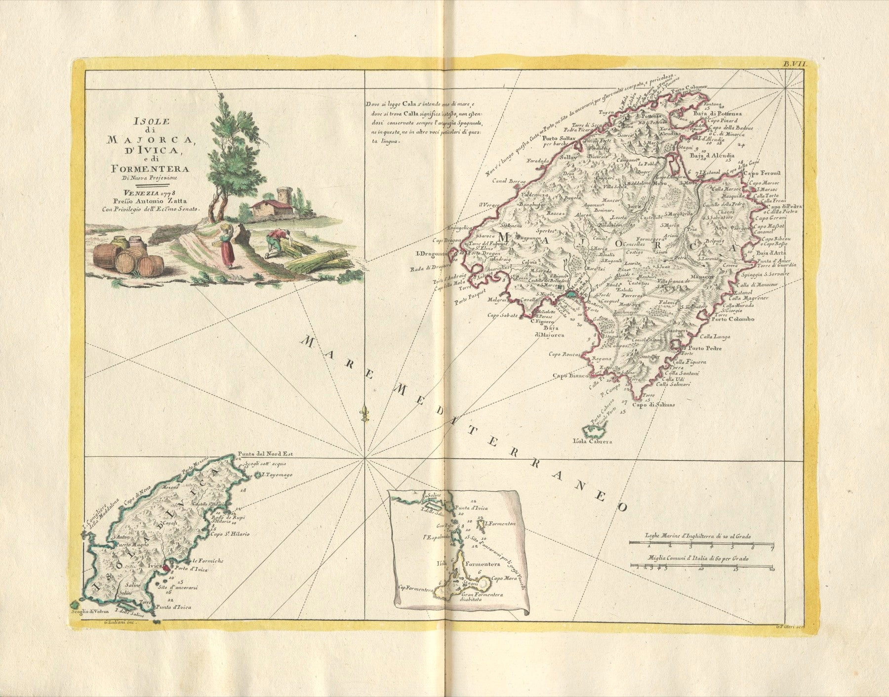 Mallorca & Ibiza im Jahr 1777