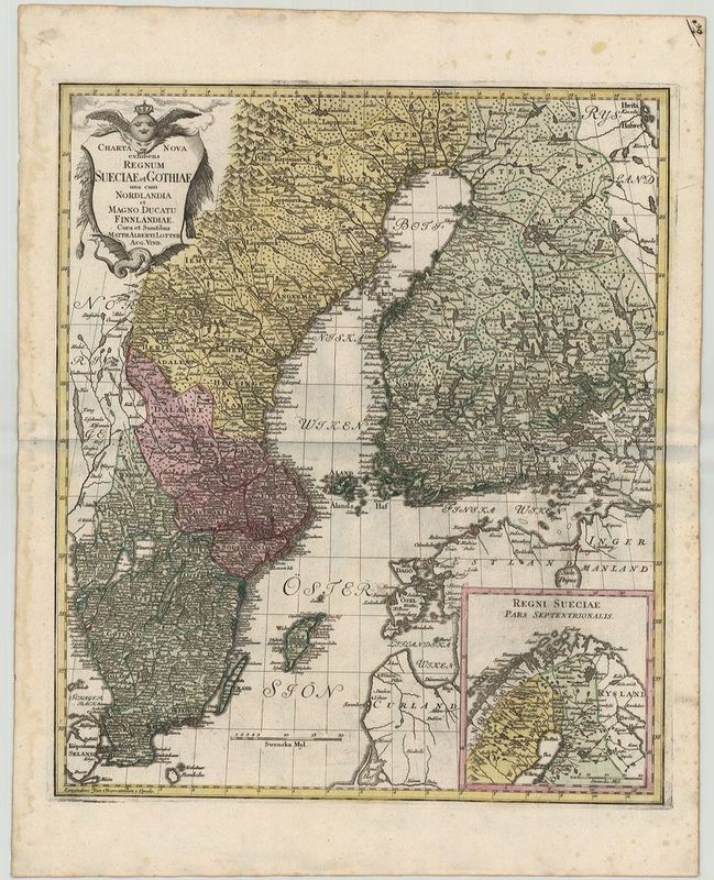 Schweden in der Zeit um 1760 von Tobias Conrad Lotter
