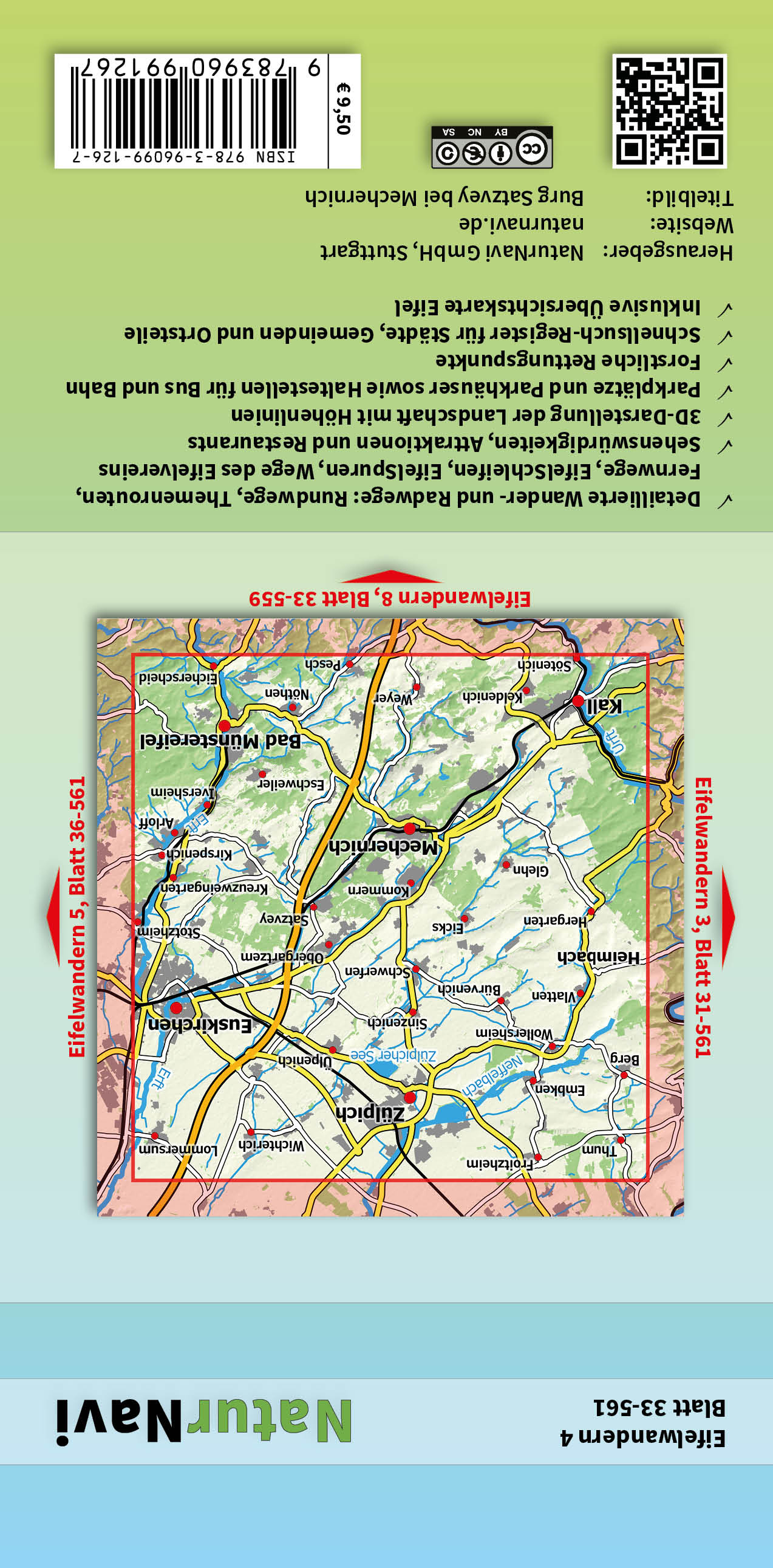 Euskirchen, Mechernich 1 : 25 000