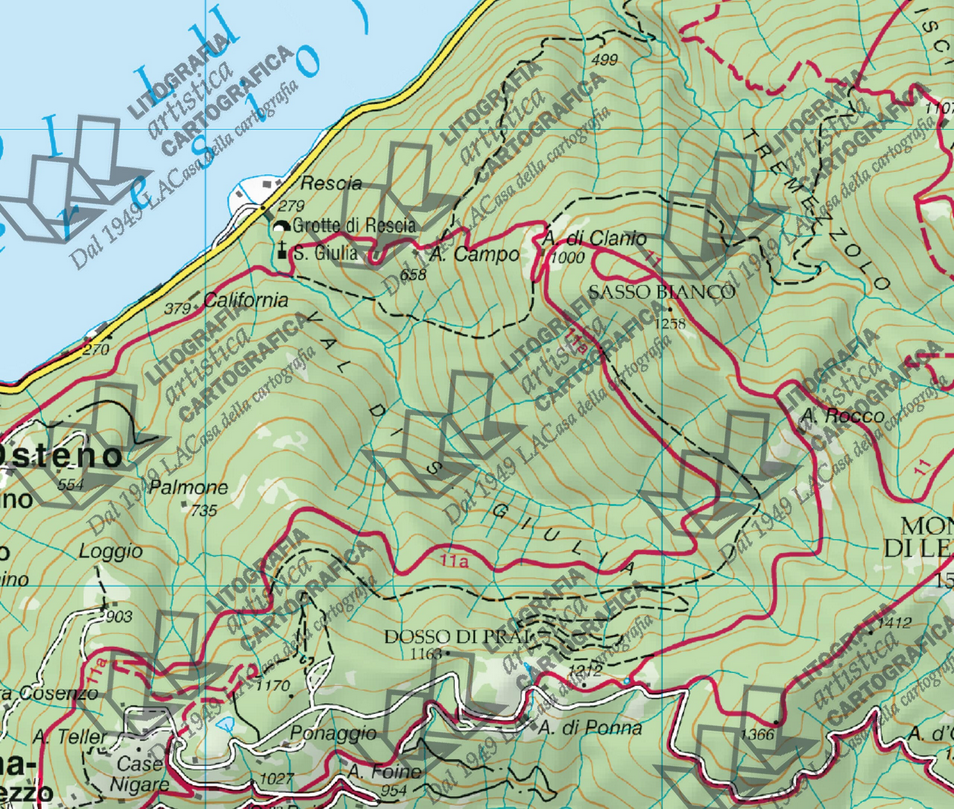 Lago di Como - 1:35.000