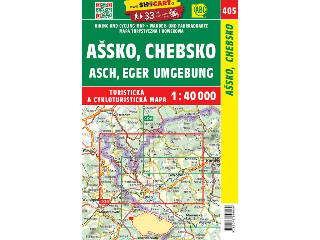 Tschechien 1:40.000 Wanderkarten ShoCart