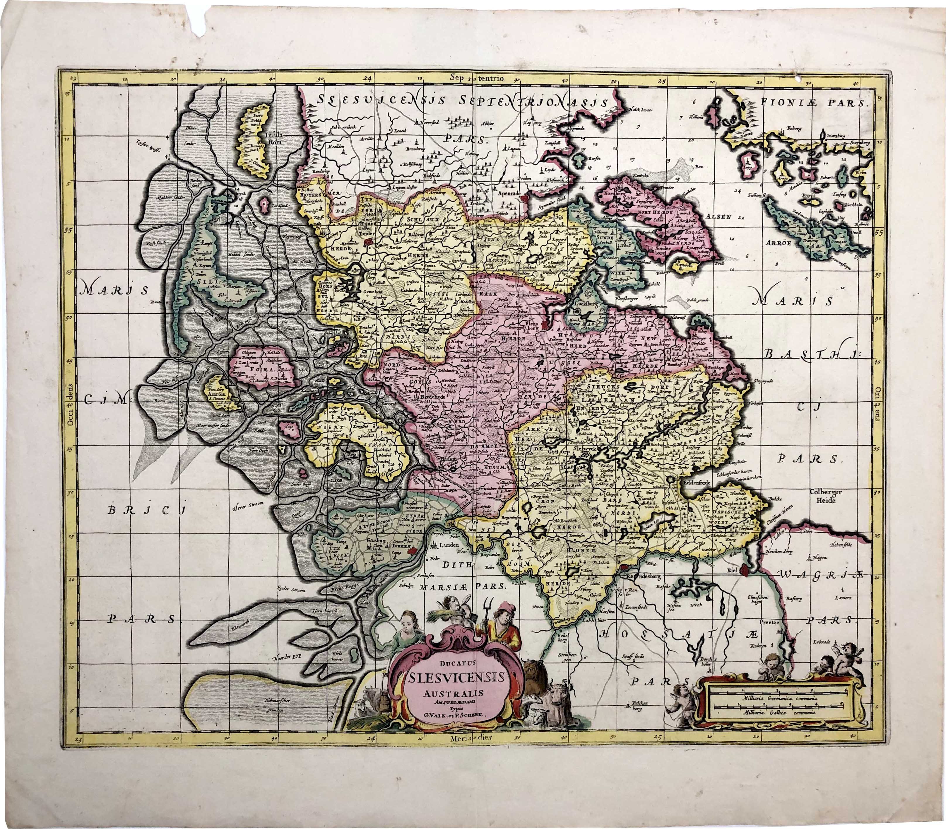 Schleswig um 1695 von Peter Schenk & Gerard Valk