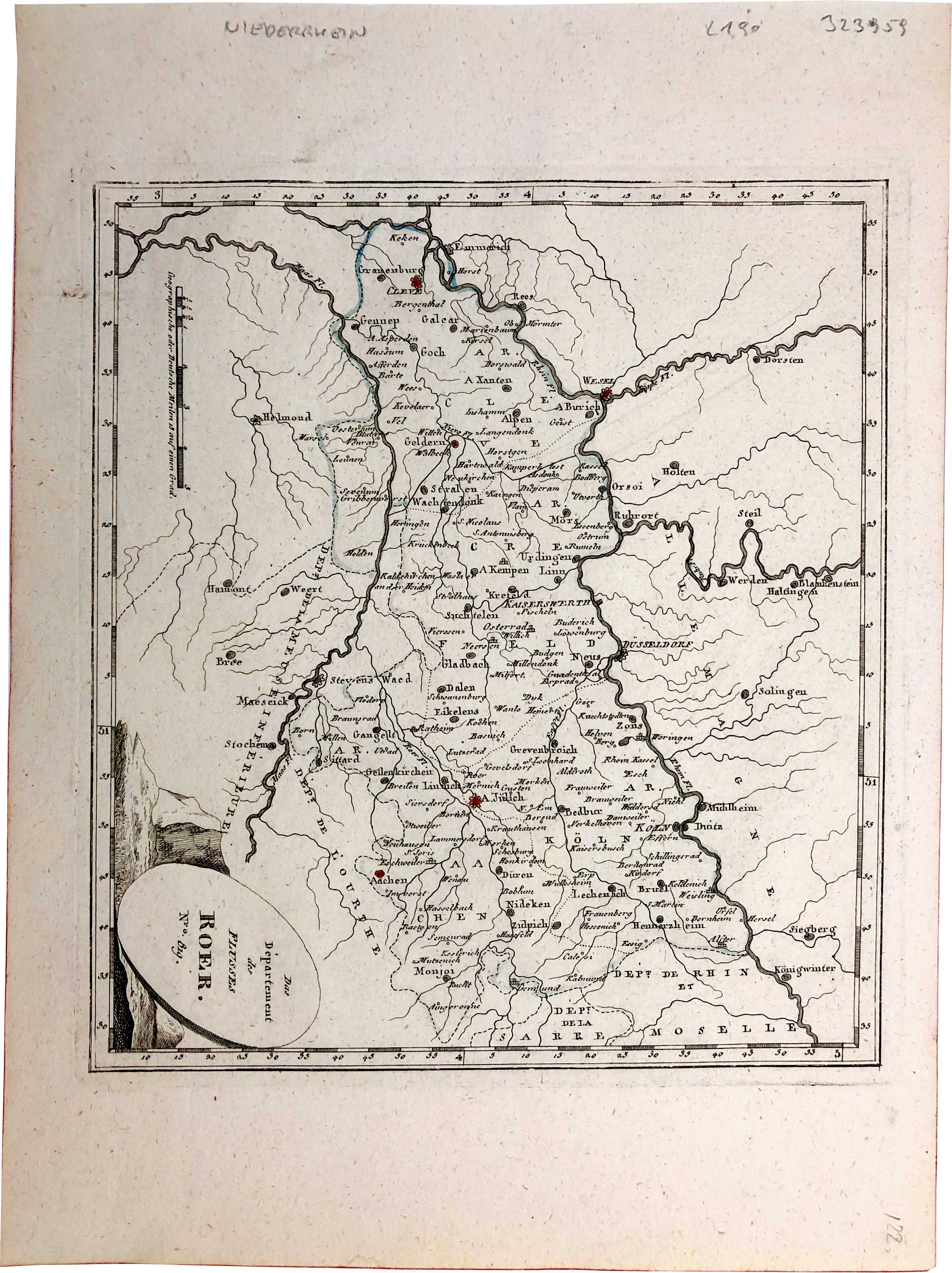 Der Rhein im Jahr 1806 von Franz Johann Joseph Reilly