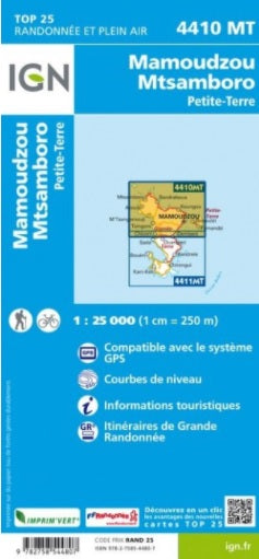 4410 MT Mamoudzou / Mtsamboro / Petite-Terre / Mayotte 1:25.000 - IGN