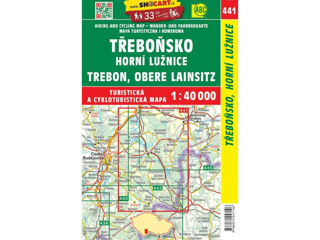 Tschechien 1:40.000 Wanderkarten ShoCart