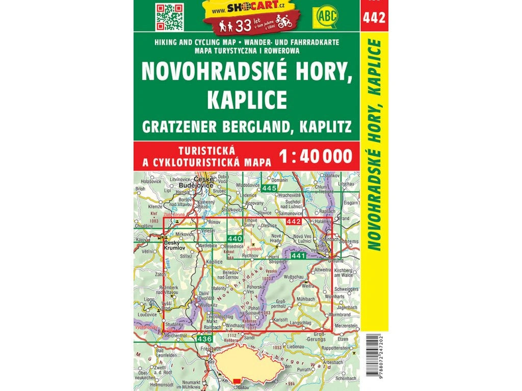 Tschechien 1:40.000 Wanderkarten ShoCart