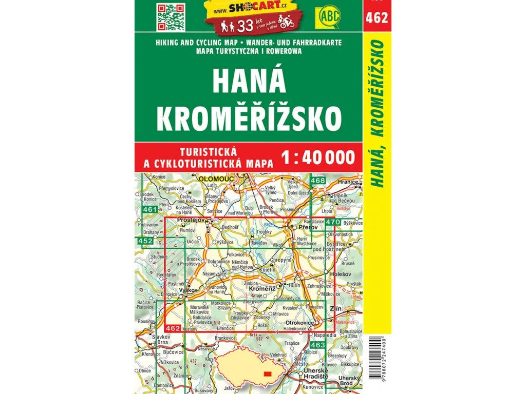 Tschechien 1:40.000 Wanderkarten ShoCart