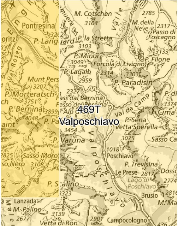 Schweiz Wanderkarten 1:50.000 - Swisstopo