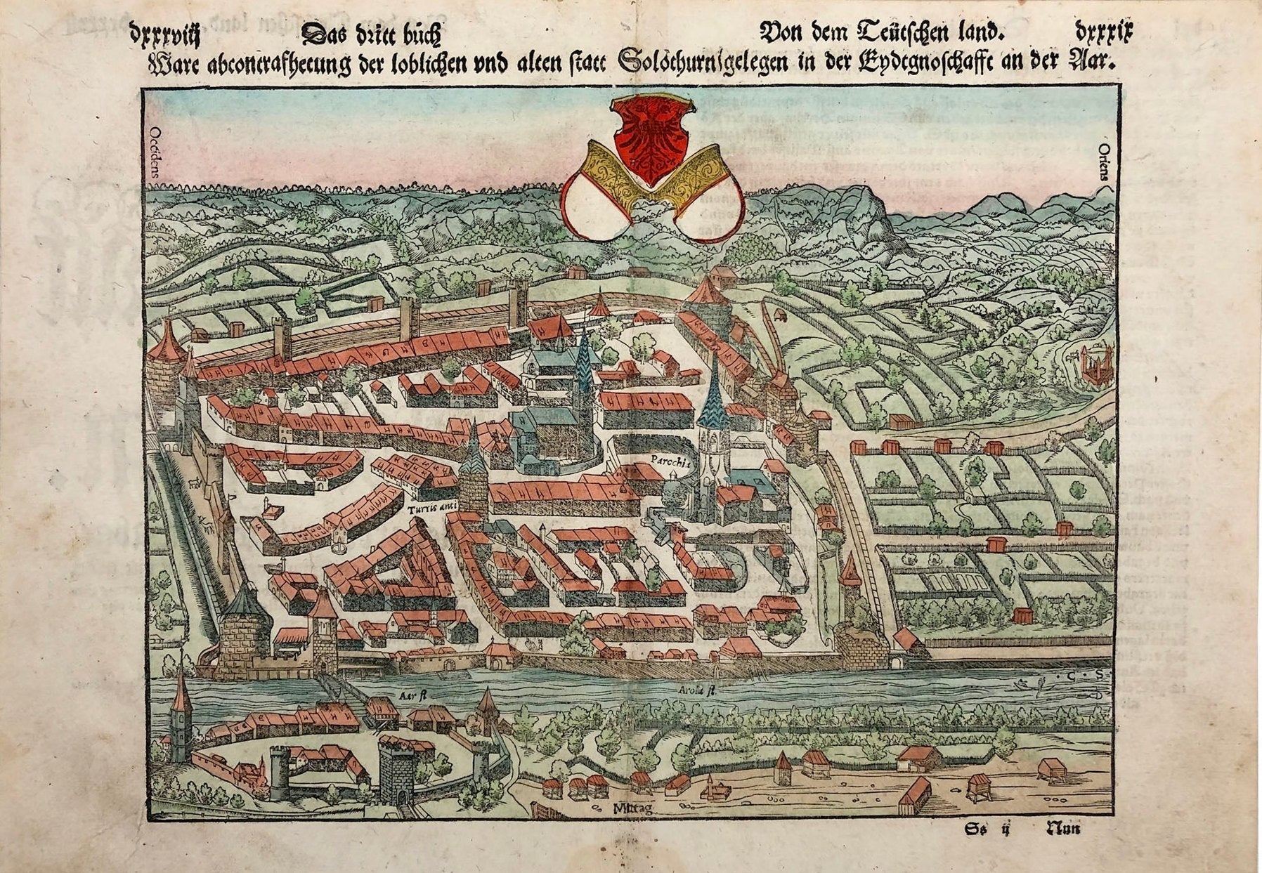 Schweiz von Sebastian Münster