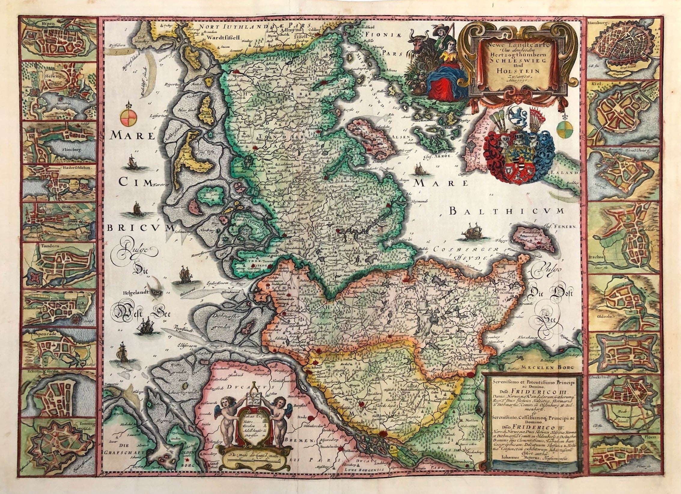 Schleswig-Holstein im Jahr 1652