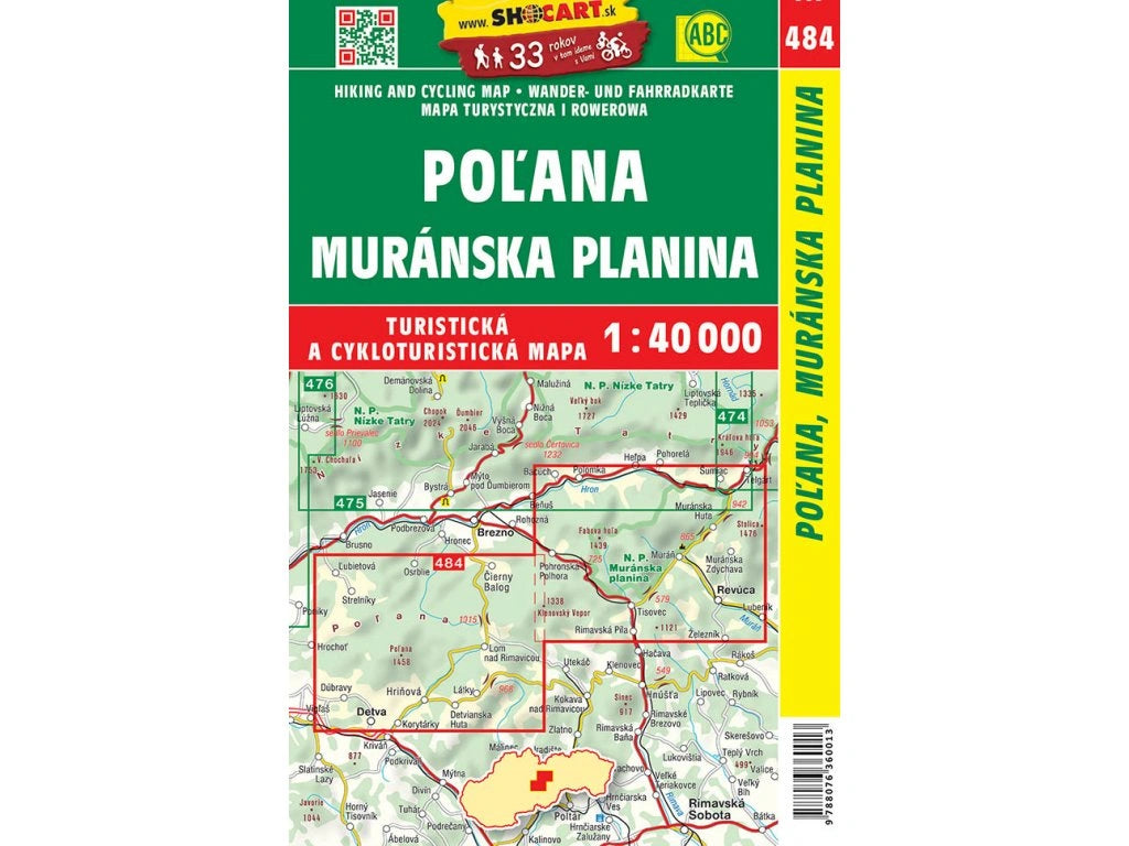 Slowakei 1:40.000 Wanderkarten ShoCart