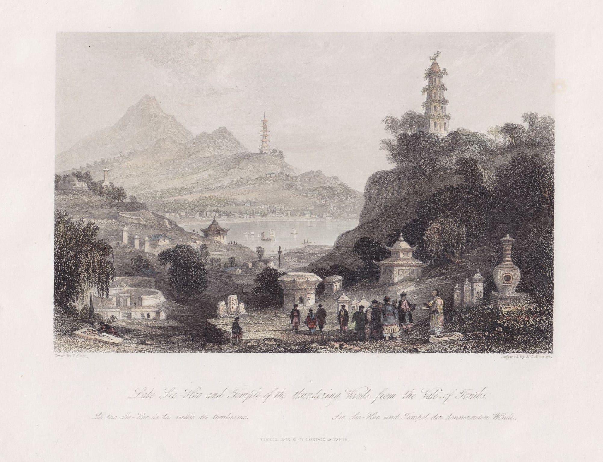 Hangzhou im Jahr 1843