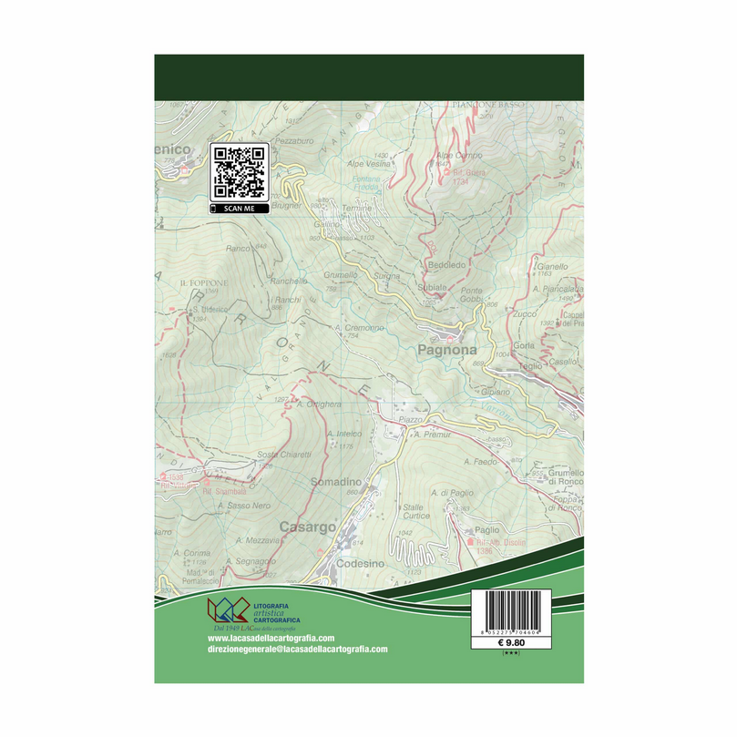 Le Grigne Resegone di Lecco e Legnone - 1:35.000