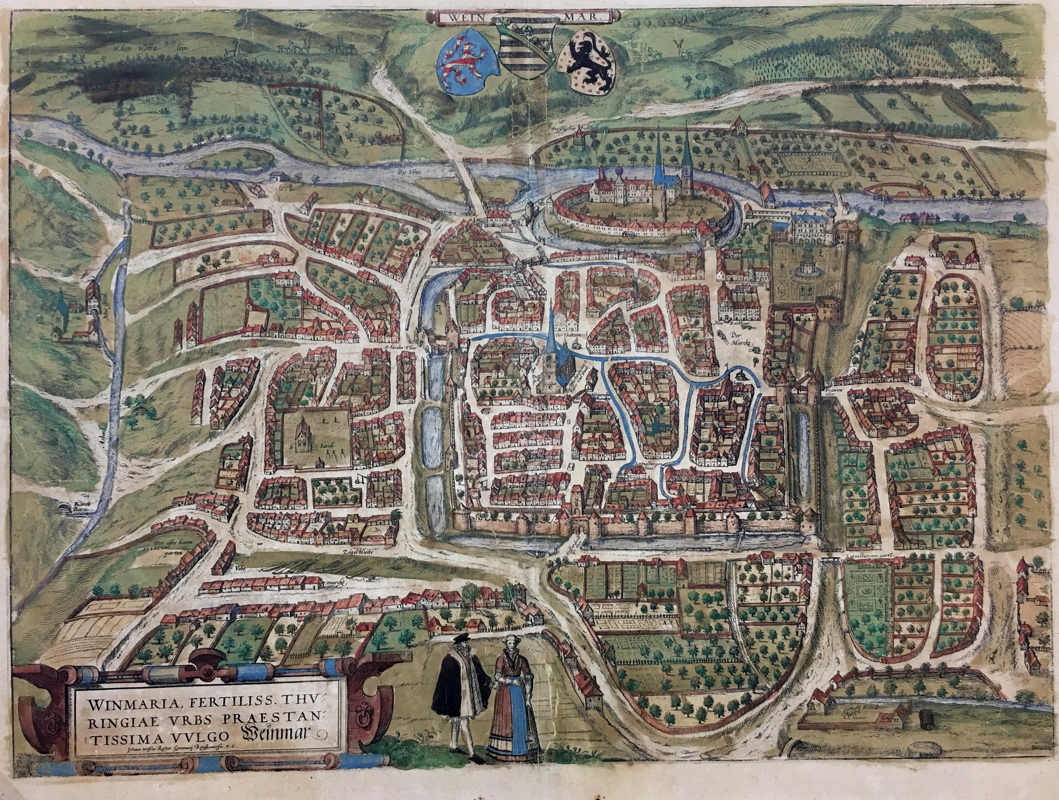 Weimar im Jahr 1588