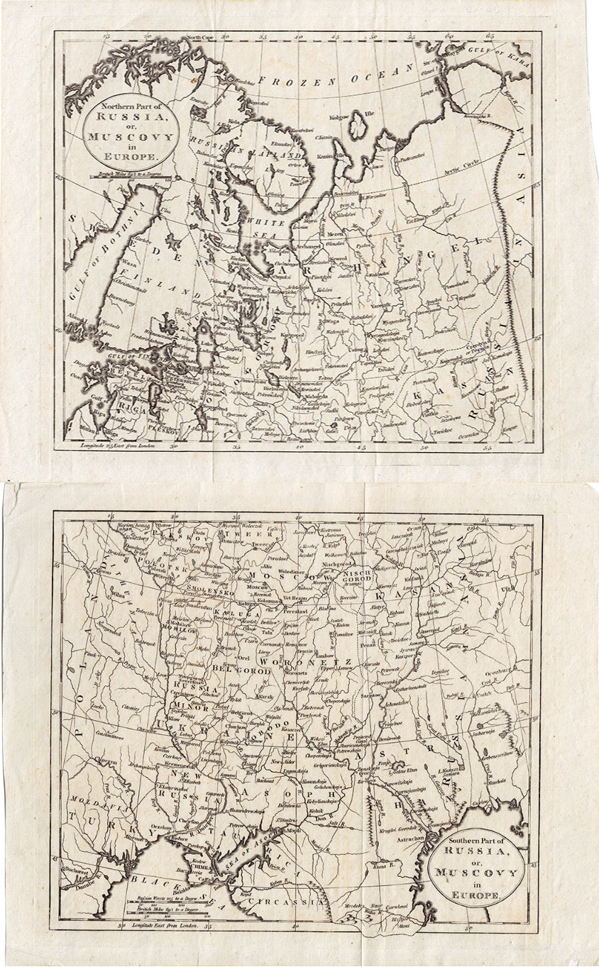 Russland und Finnland im Jahr 1816 von John Bowen