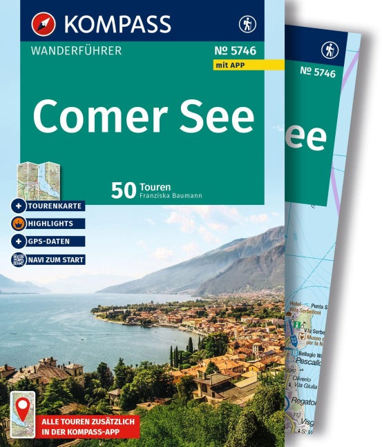 Comer See - Kompass Wanderführer