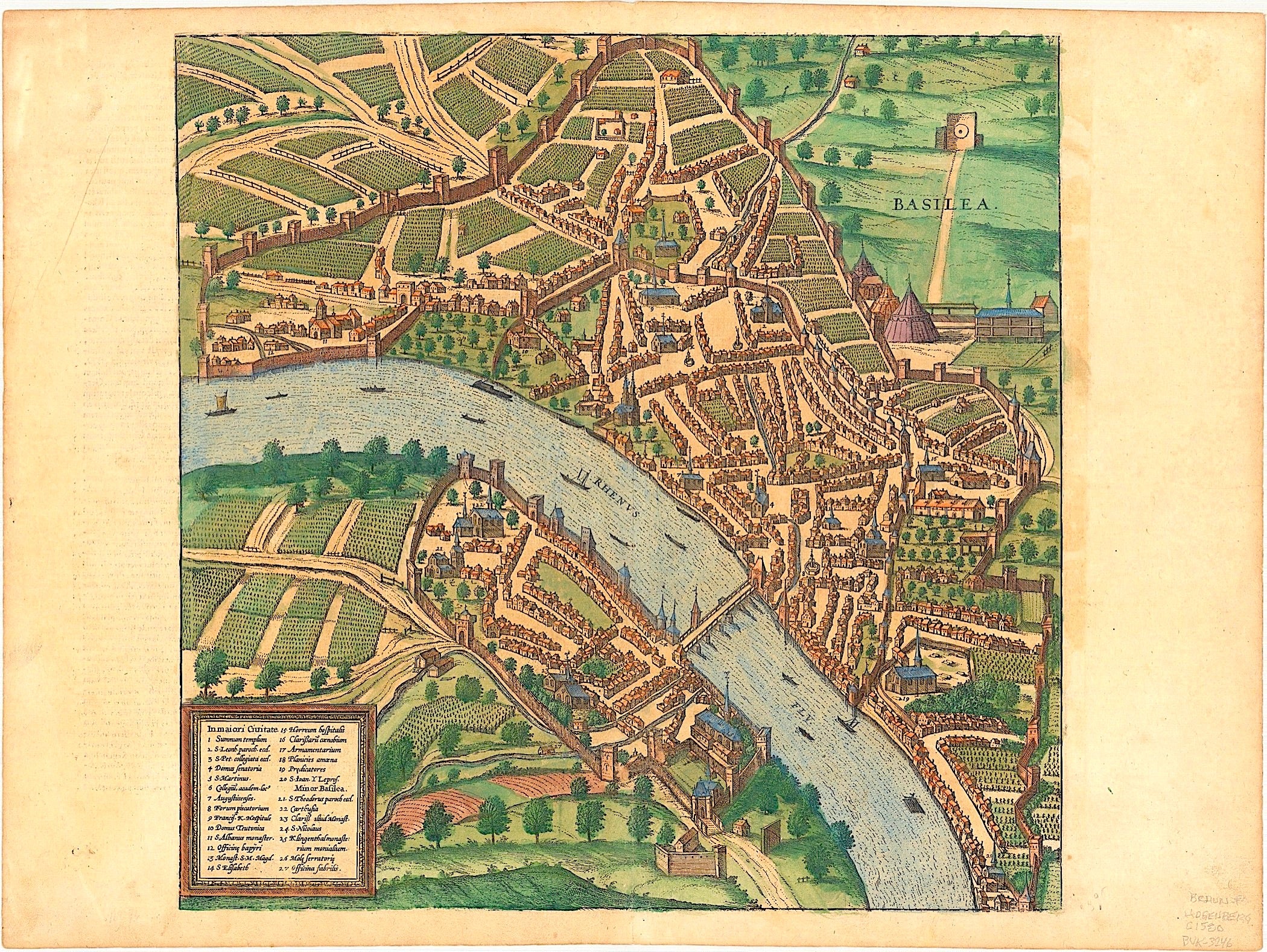 Basel im Jahr 1575