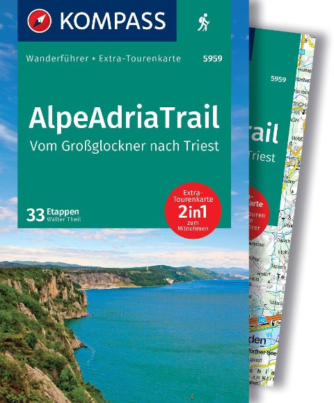 AlpeAdriaTrail - Kompass Wanderführer