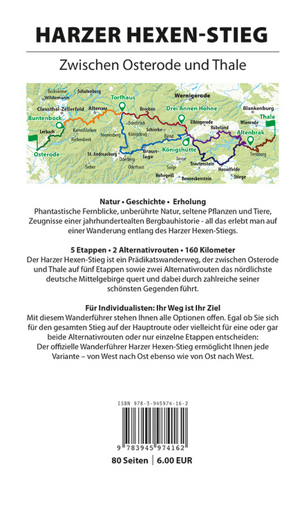 Harzer Hexen-Stieg – Wanderführer