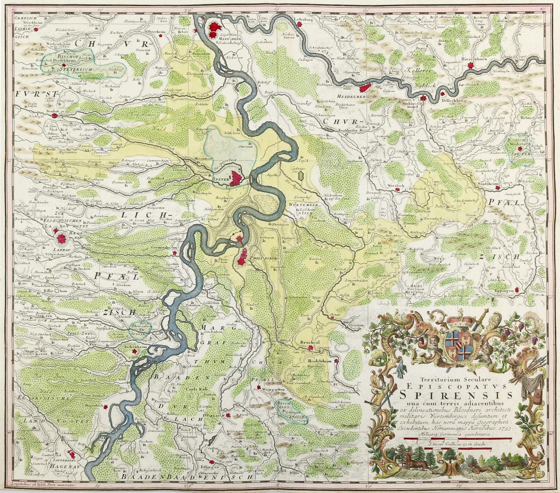 Speyer und die Kurpfalz im Jahr 1753