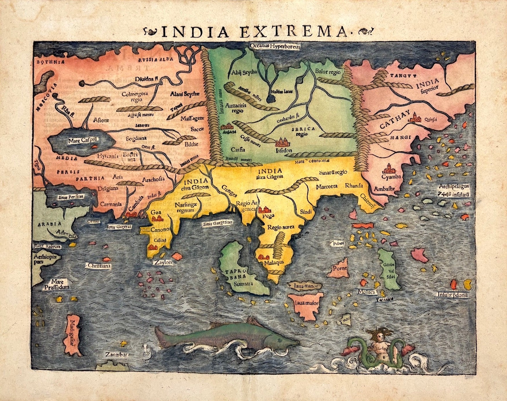 Asien im Jahr 1572