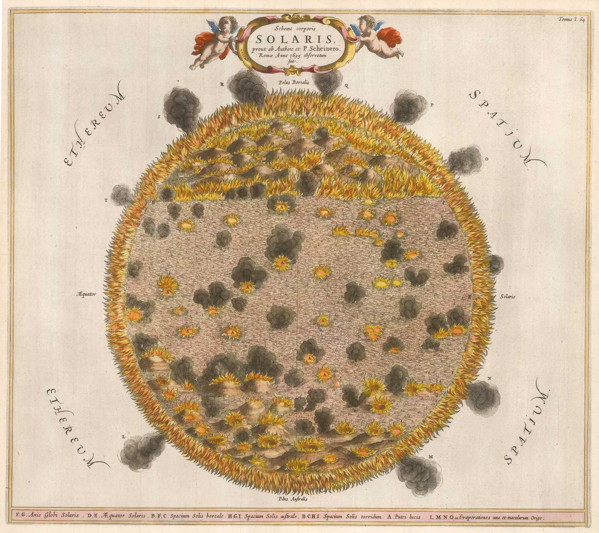 Sonne im Jahr 1665