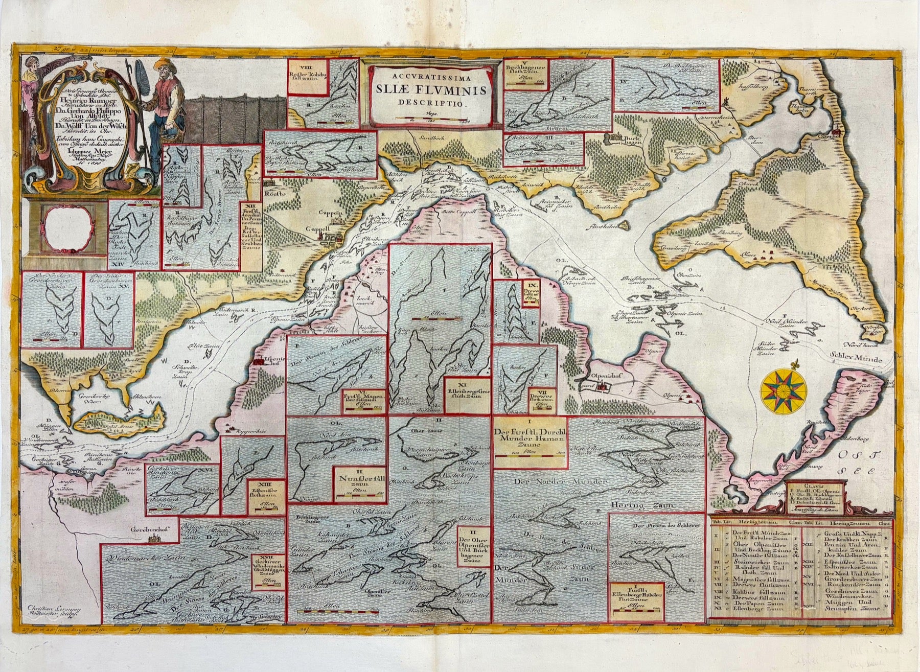 Schlei und Kappeln im Jahr 1665