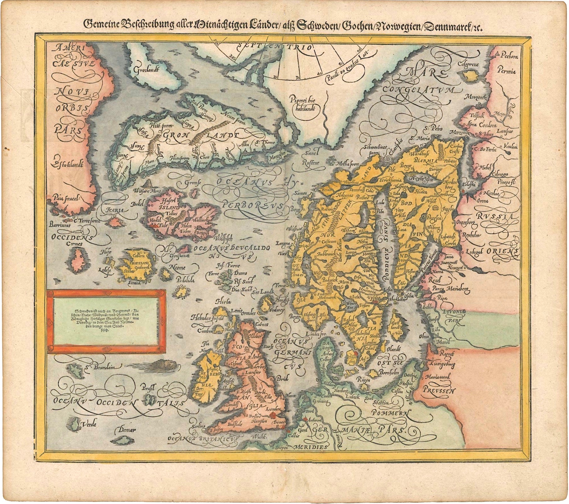 Skandinavien im Jahr 1628