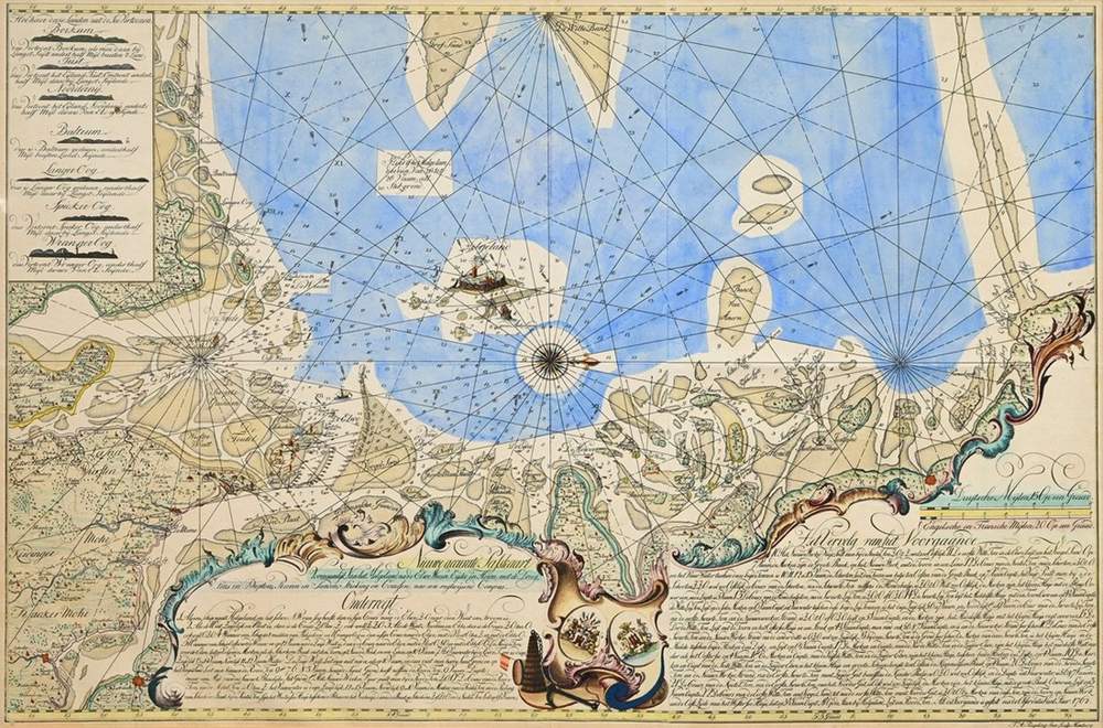 Deutsche Bucht im Jahr 1762