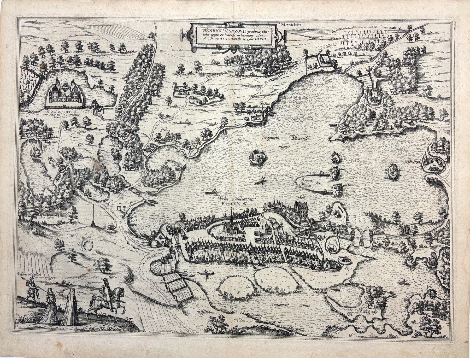 Plön im Jahr 1598