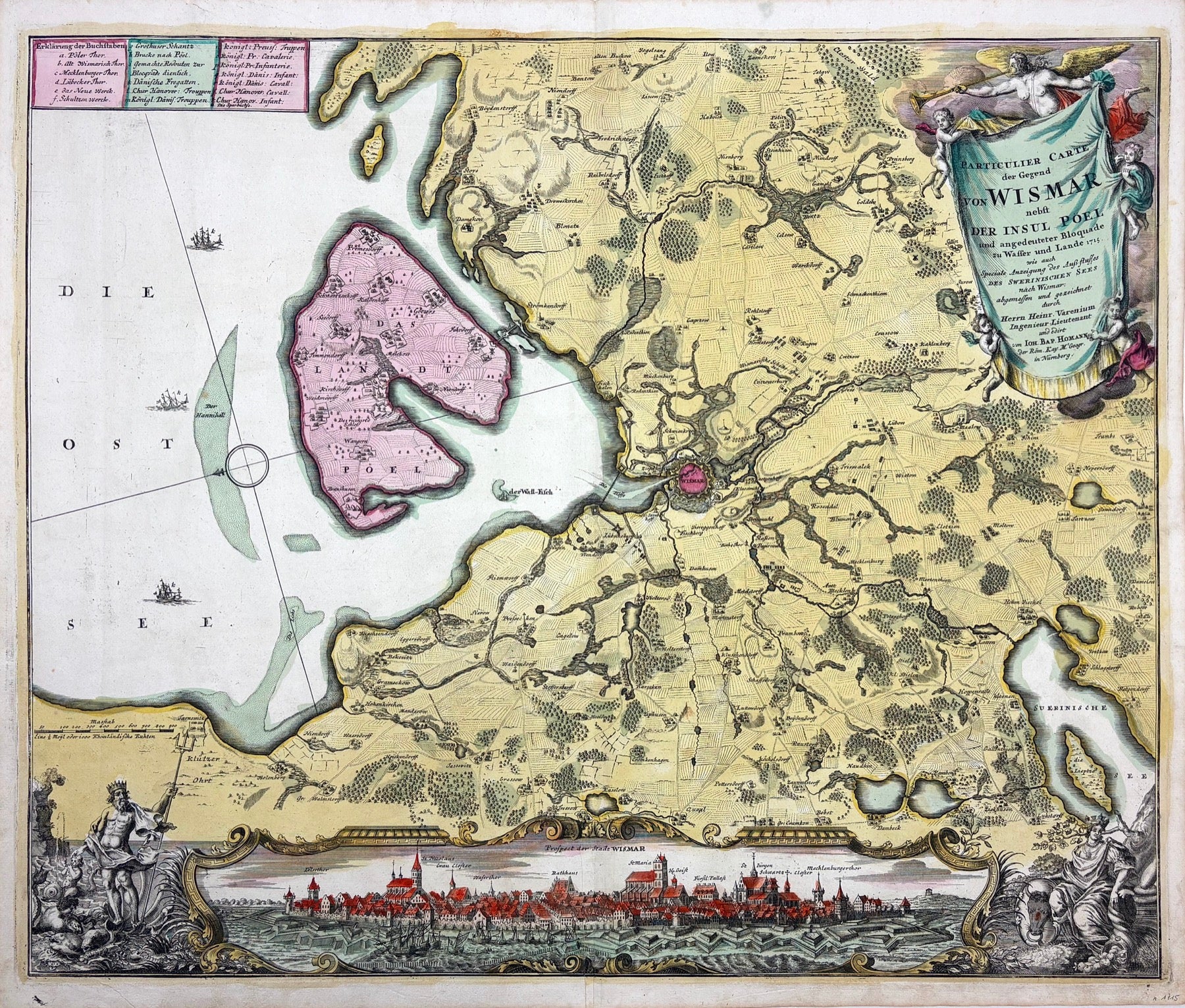 Wismar im Jahr 1715
