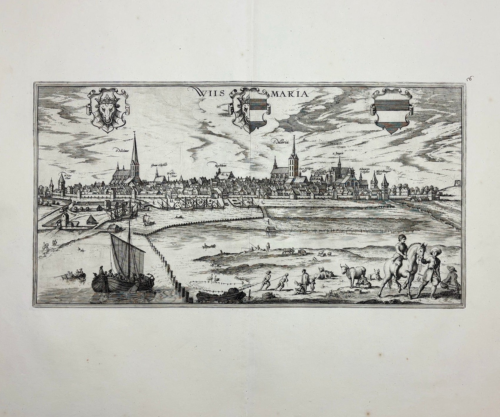Wismar im Jahr 1694