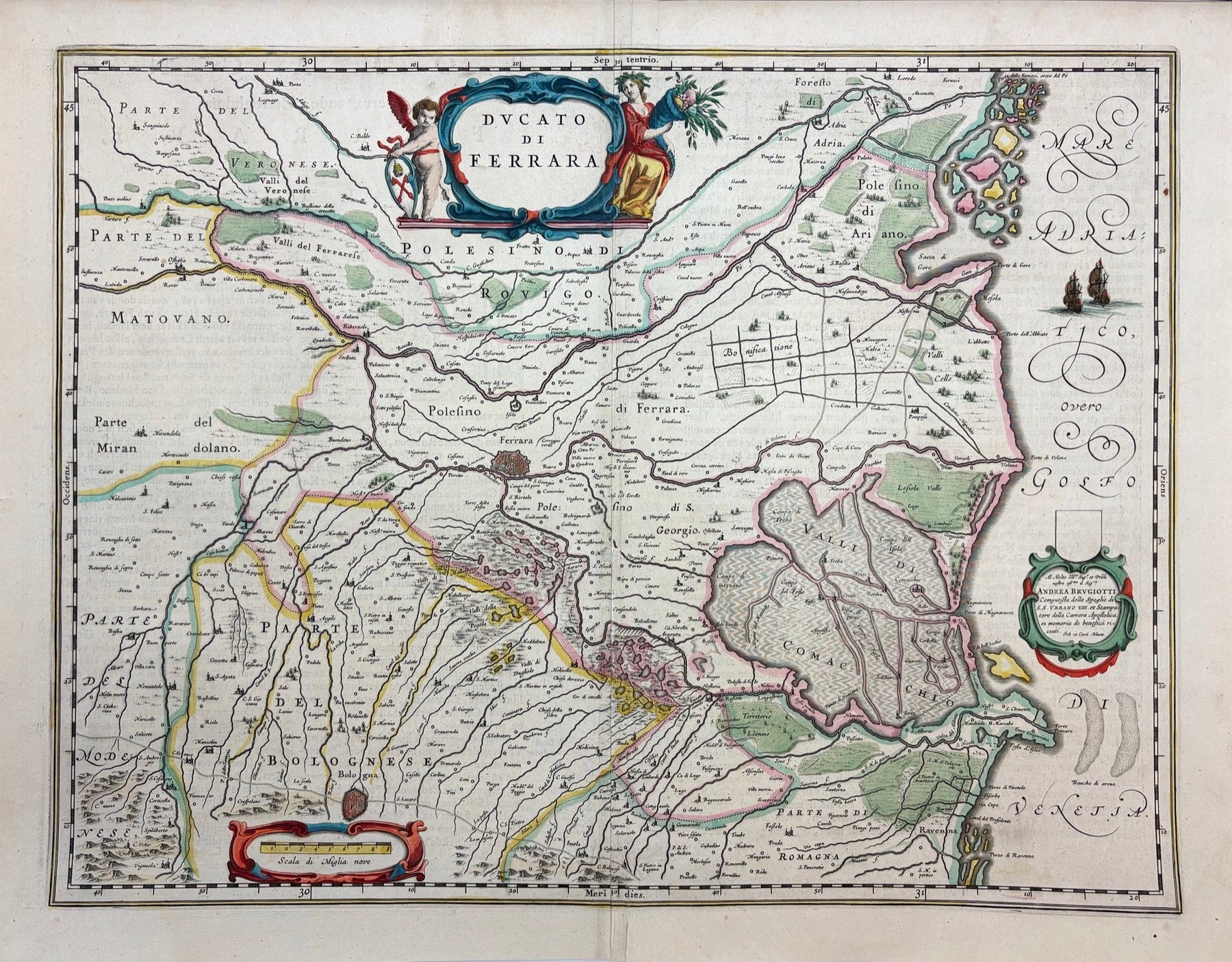 Ferrara & Bologna im Jahr 1665