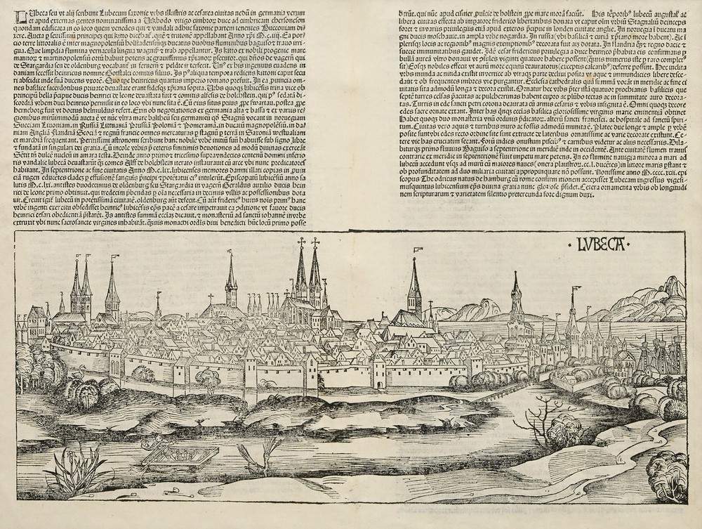 Lübeck im Jahr 1493