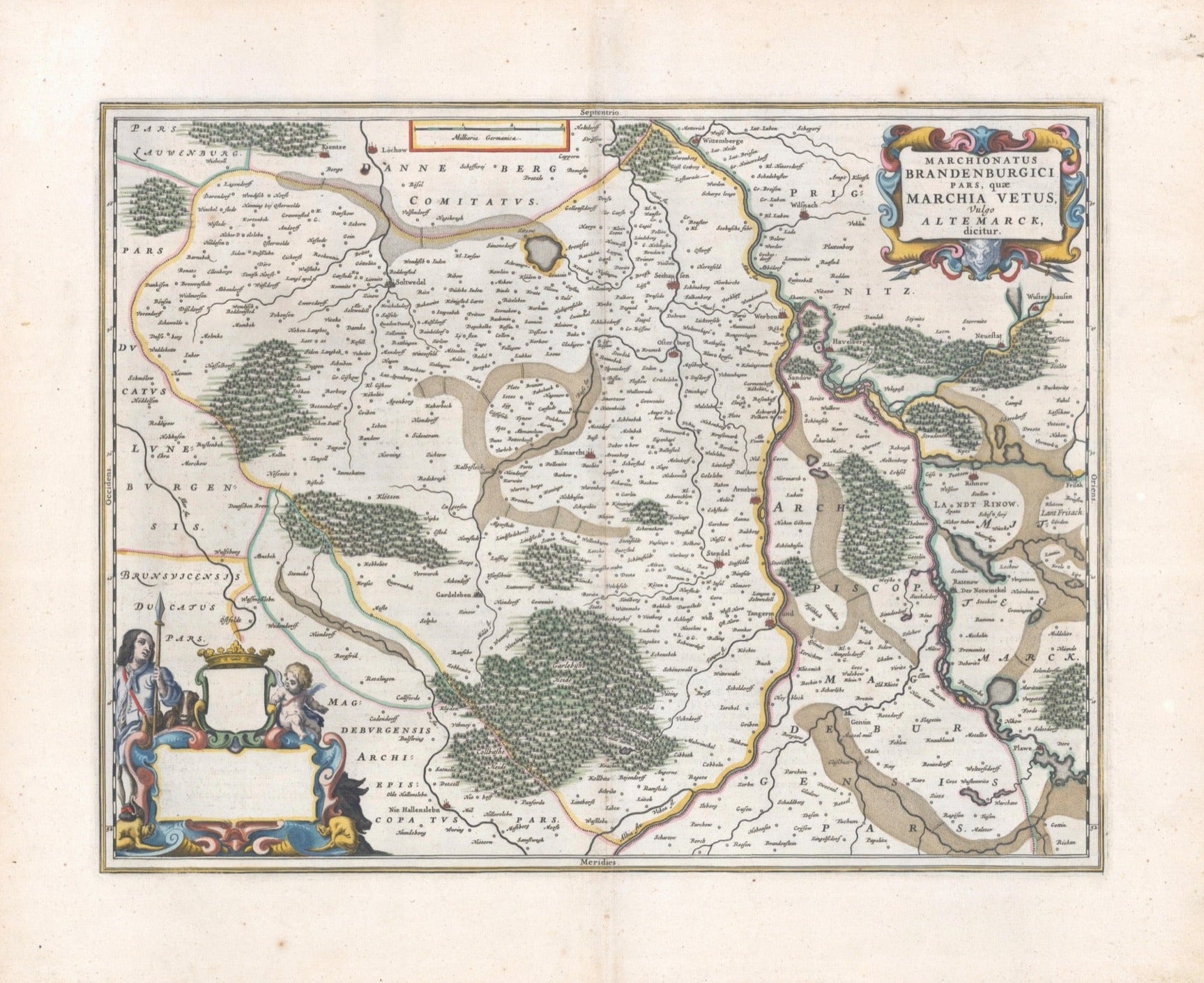 Stendal und die Altmark im Jahr 1660