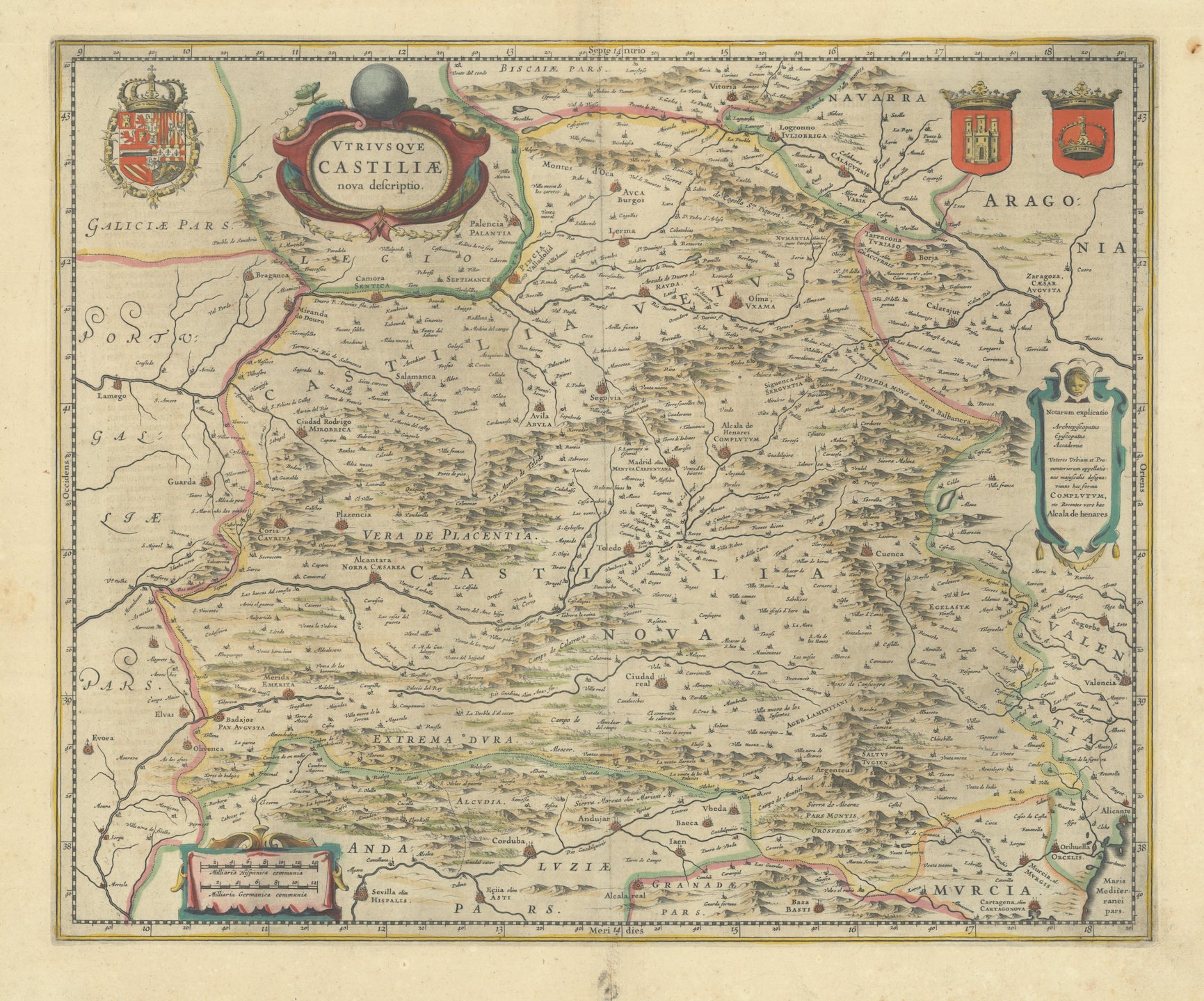 Madrid, Toledo und Kastilien 1638