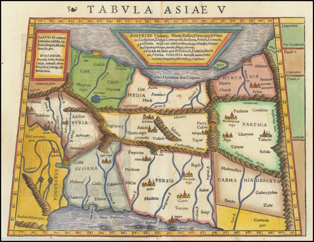 Iran und Irak im Jahr 1540