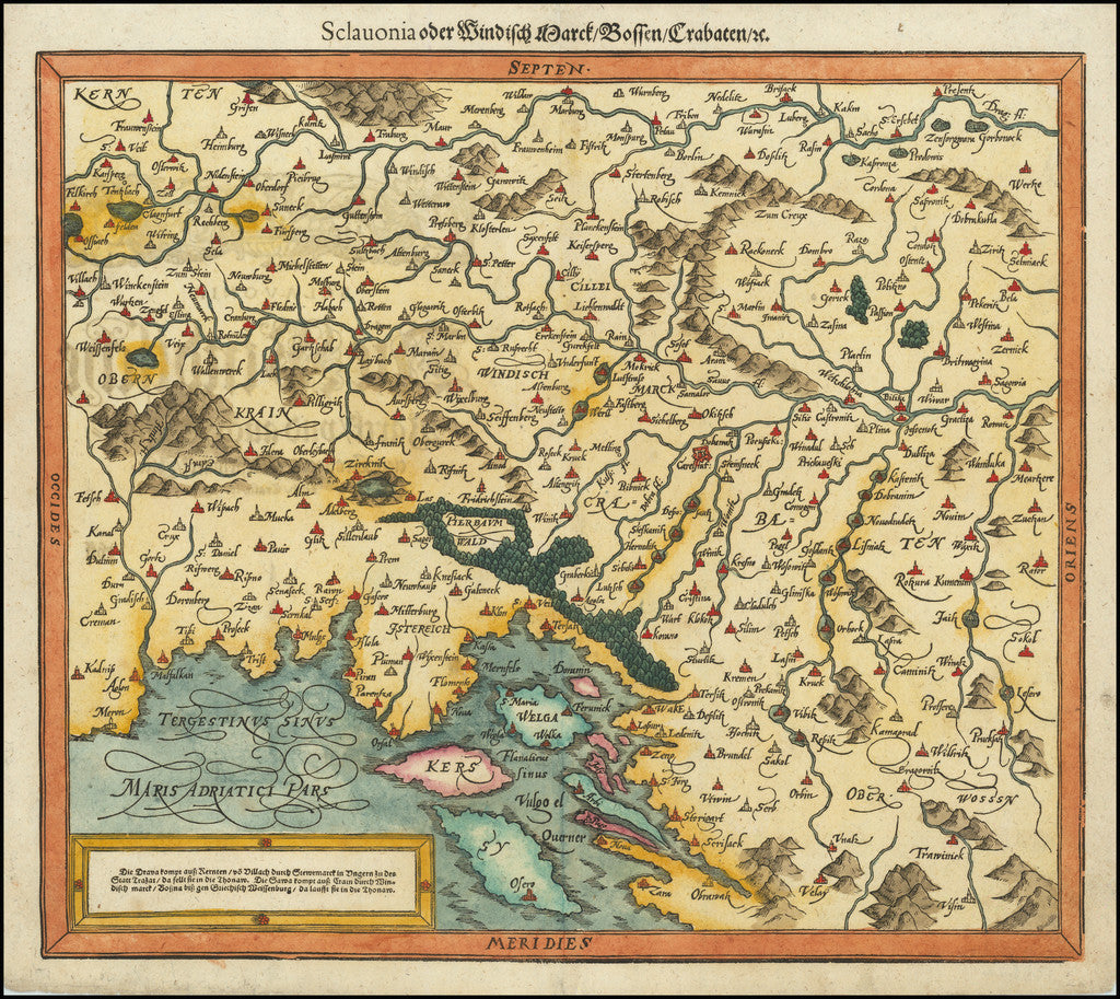 Slowenien & Kroation im Jahr 1578