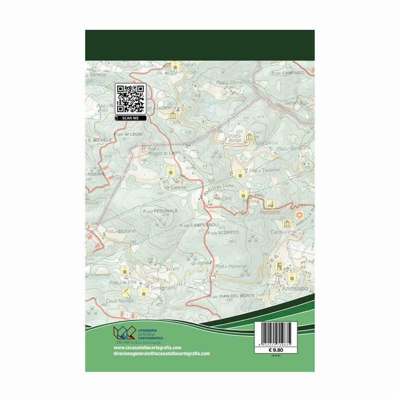 Montagnola Senese - 1:35.000