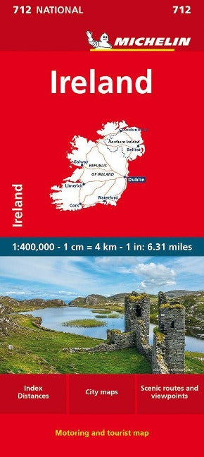 Irland Michelin - 1:400.000