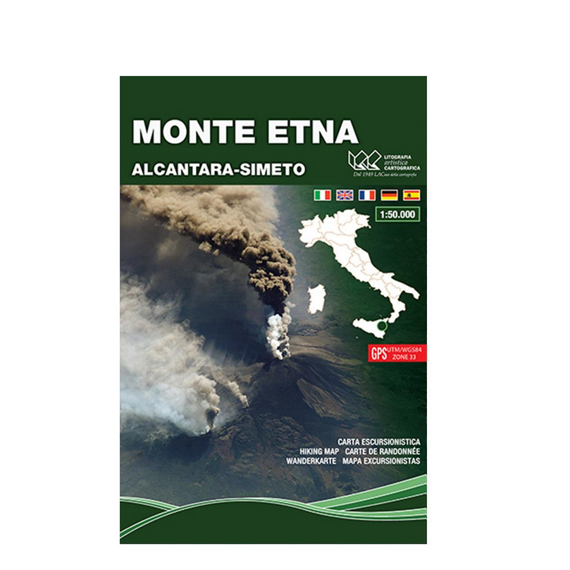 Monte Etna Alcantara-Simeto - 1:50.000