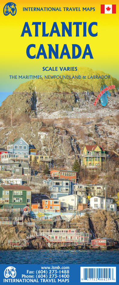 Atlantic Canada ITM Travel Map