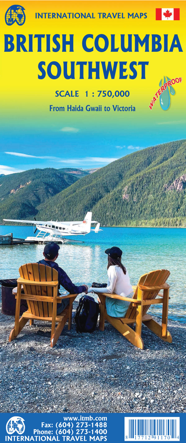 British Columbia Southwest 1:750.000