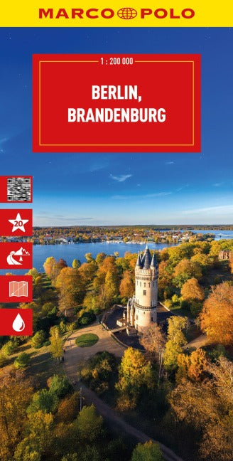 Marco Polo Karte 4 - Berlin, Brandenburg 1:225.000