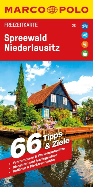 Spreewald, Niederlausitz 1:100.000 - Marco Polo Freizeitkarte