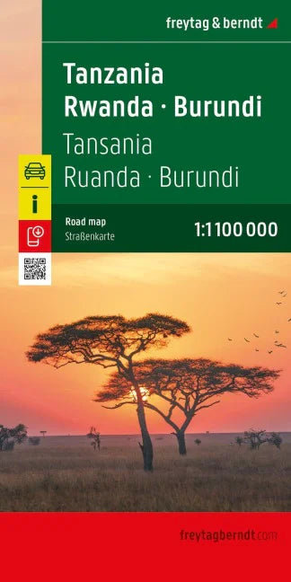Tansania - Ruanda - Burundi 1:1,1 Mio.
