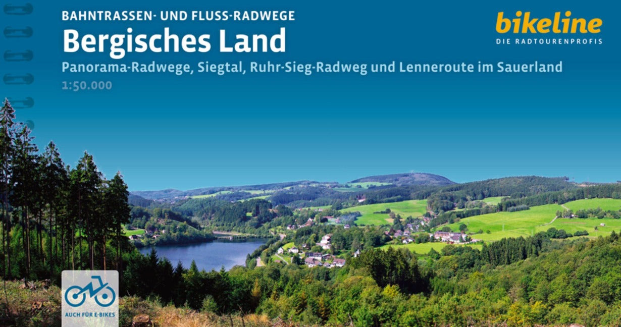 Bahntrassen- und Fluss-Radwege Bergisches Land - Bikeline Radtourenbuch