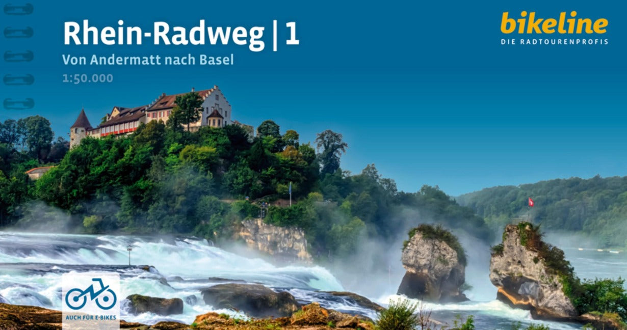 Rhein-Radweg 1 Schweiz - Bikeline Radtourenbuch